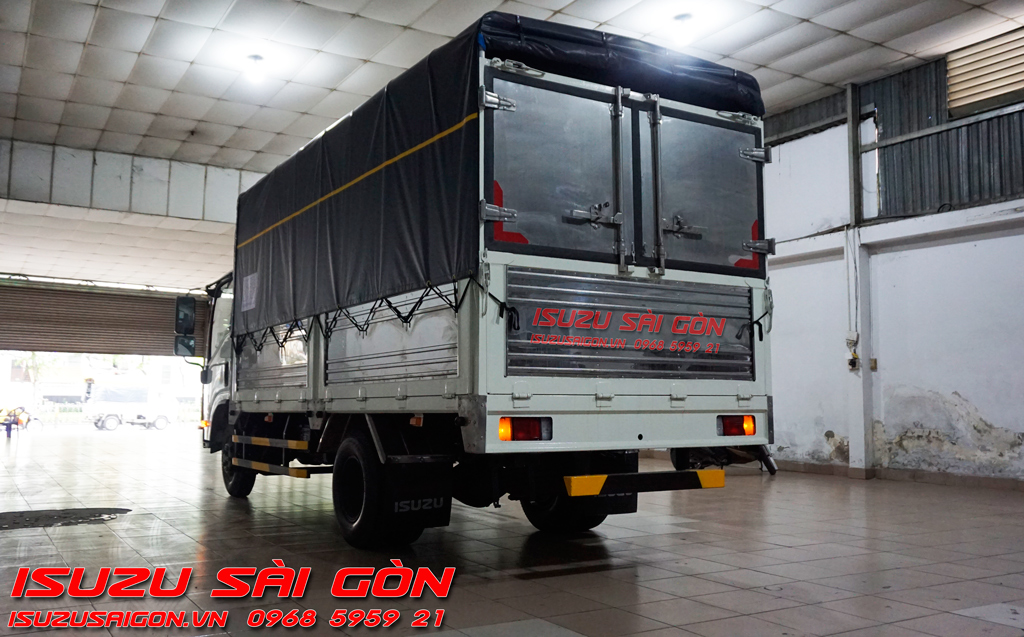 Xe Tải Isuzu 1T9 Mui Bạt | Isuzu 1.9 Tấn Mui Bạt 4